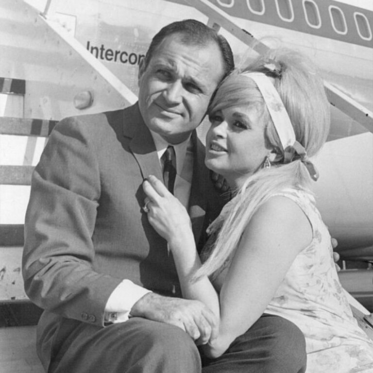 Jayne Mansfield with her husband